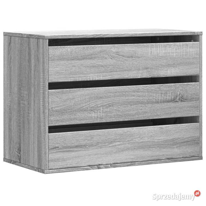 Komoda szary dąb sonoma 80x41x58 materiał Warszawa sprzedam