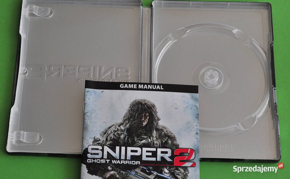 Steelbook z gry Sniper 2 akcja