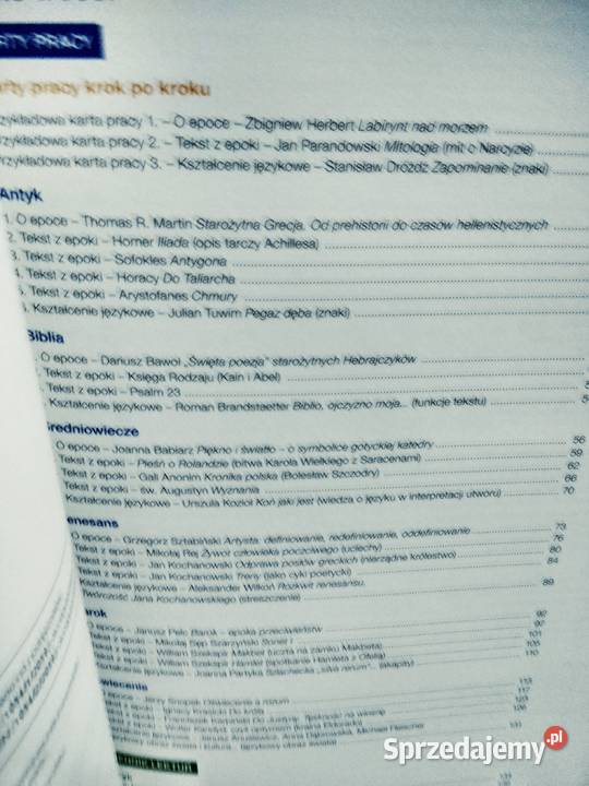 Maturalne karty pracy ponad słowami 1 Warszawa