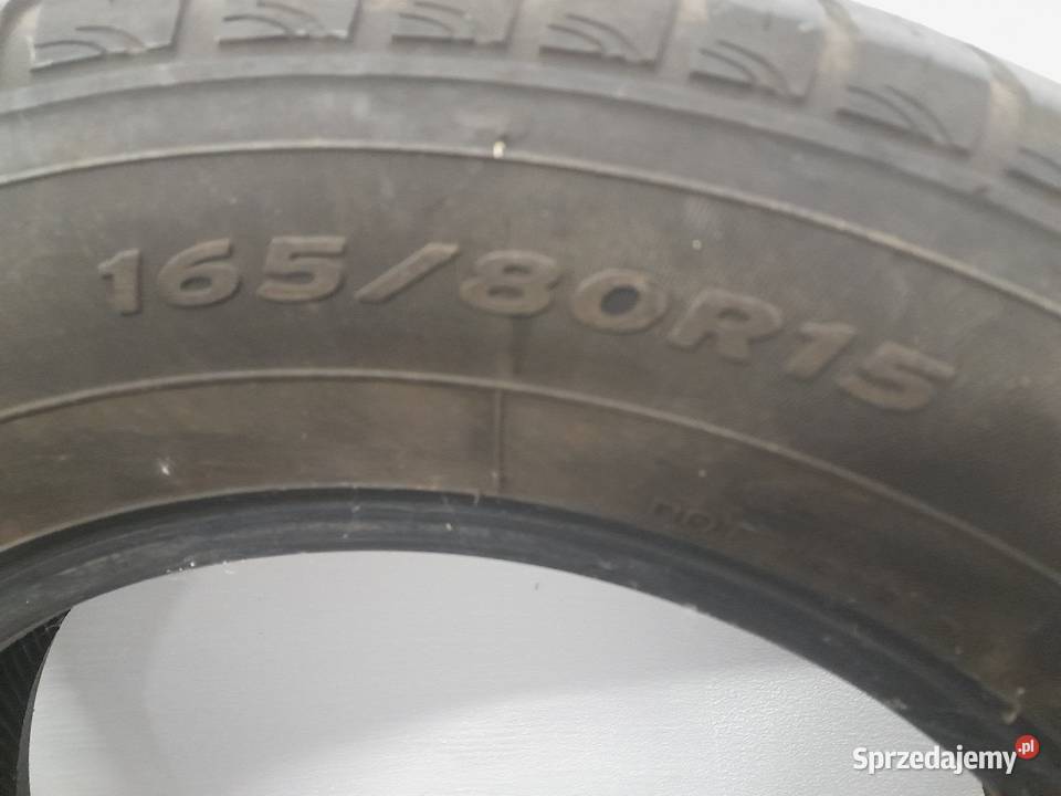 2 x opona hankook 165 80 R 15 optimo K715 80 Sieradz sprzedam