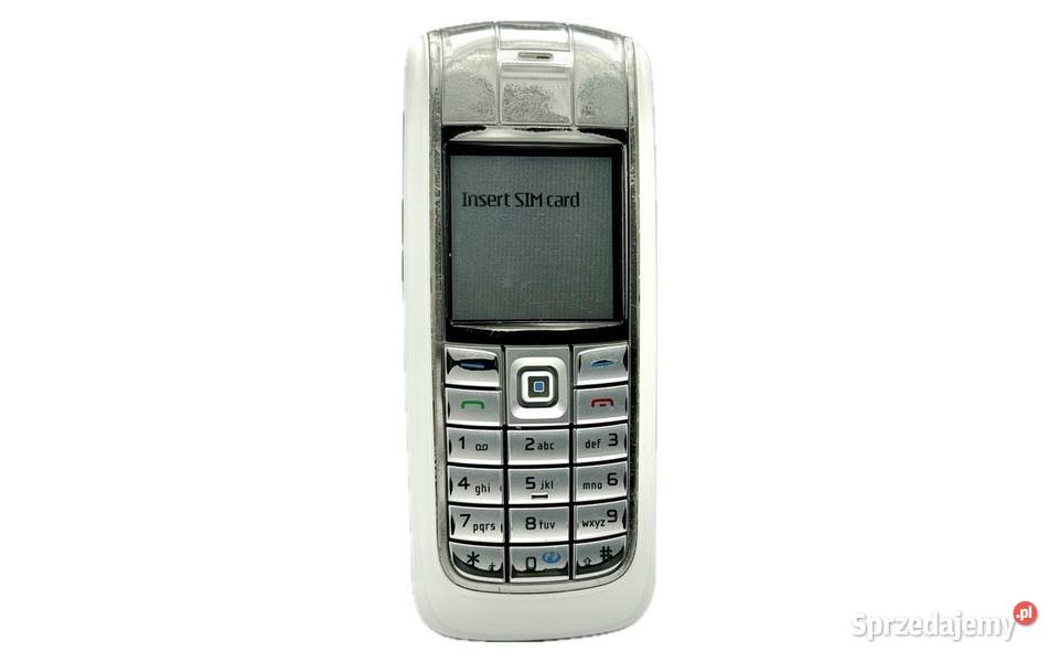 Telefon Nokia 6020 biały przód srebrny tył Warszawa sprzedam