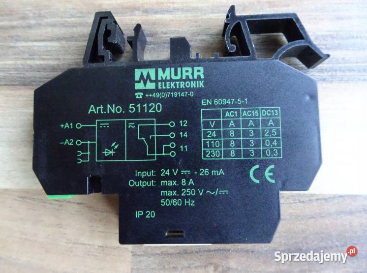 Przekaźnik MURR 51120 Nowosiedlice