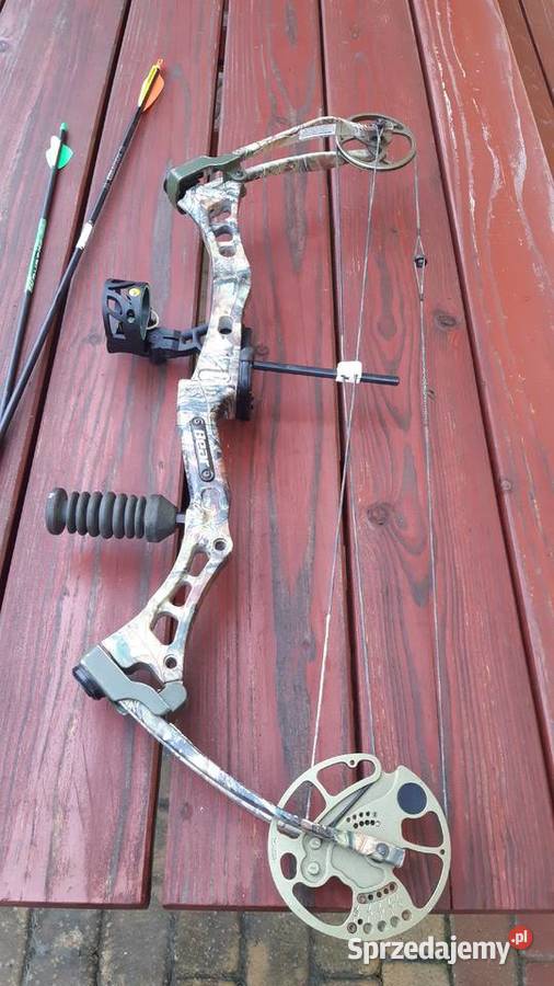 łuk bloczkowy bear charge z osprzętem Błażowa