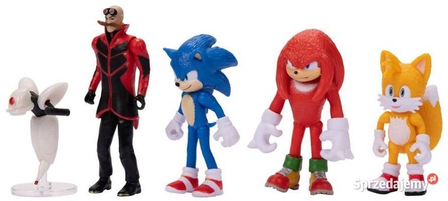 Zestaw 5 Figurek Sonic The Hedgehog 2 Movie Mogilany