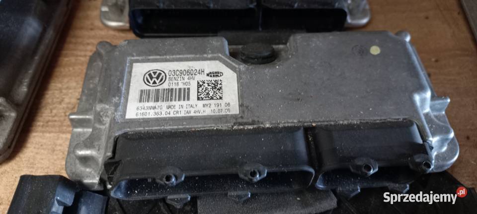 03C906024H komputer sterownik silnika vw audi Motoryzacja Żerdź