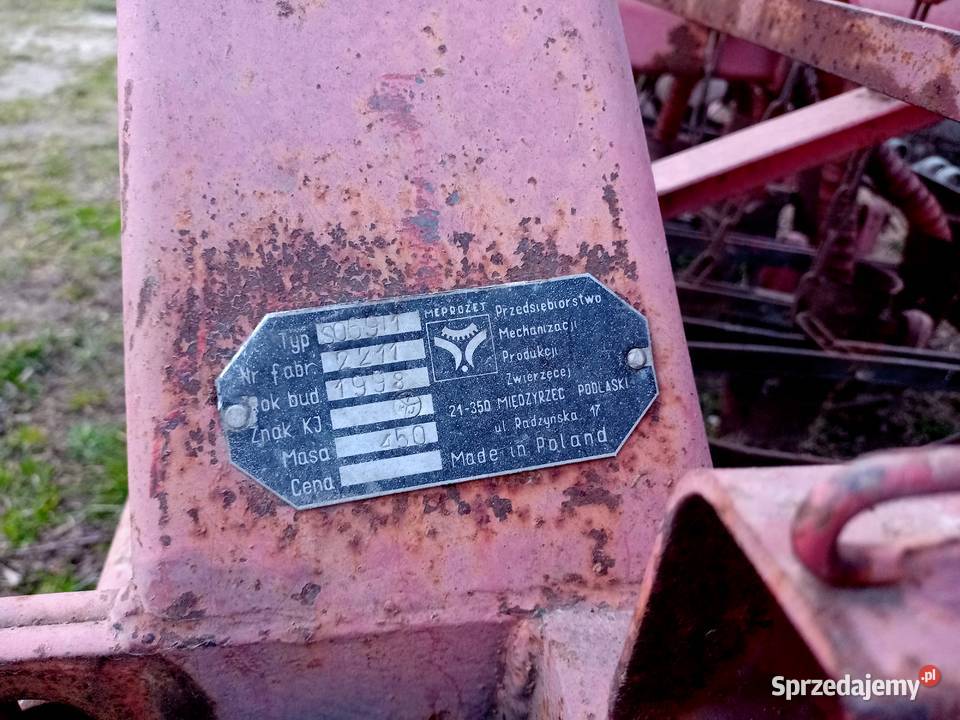 Siewnik Meprozet 25 m 1998r z grabkami Meprozet Żabia Wola