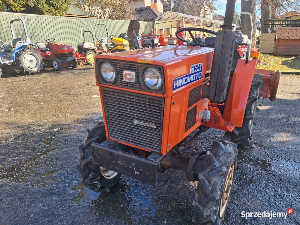 Hinomoto c144 4x4 glebogryzarka Pozostałe Konary