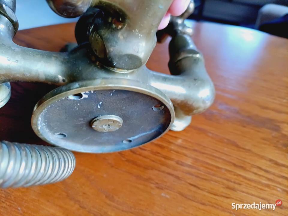 Stara bateria wannowa z mosiądzu Poznań sprzedam