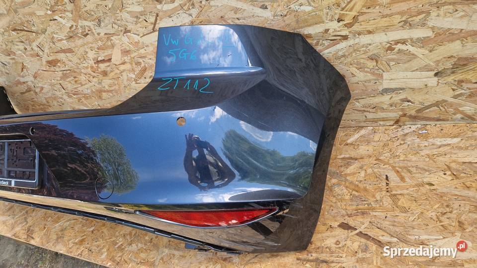 VW GOLF 7 VII 5G6807421 ZDERZAK TYLNY TYŁ wielkopolskie Słowikowo sprzedam