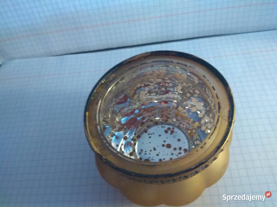 Jabłka szydełkowe 2 każda ok 78 x 24 świecznik Katowice