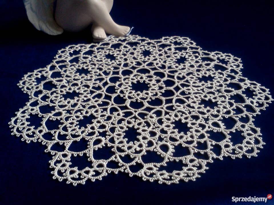 Serwetka frywolitkowa małopolskie Wiśniowa