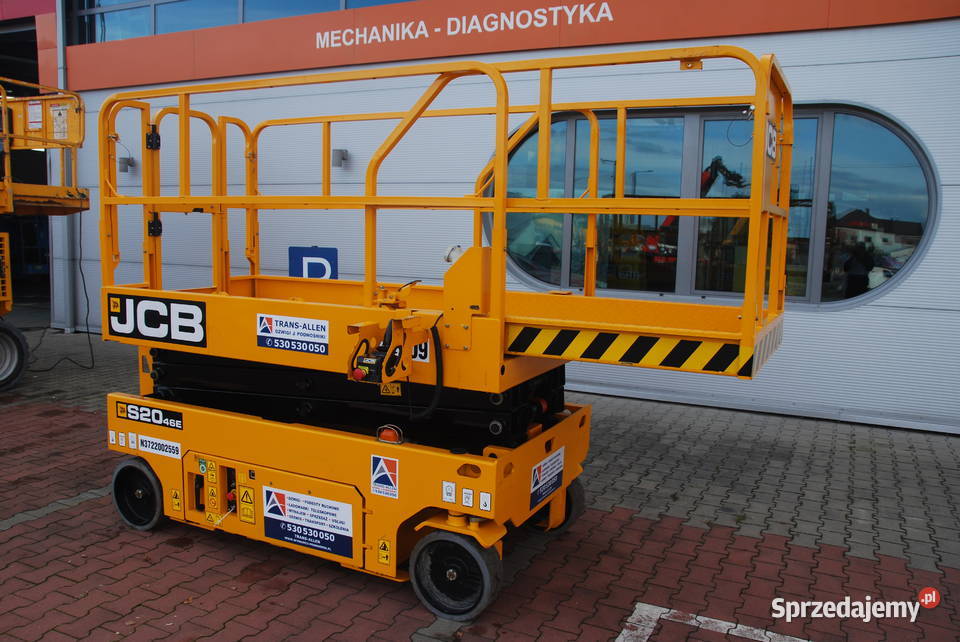Podnośnik nożycowy JCB S2046E 209 Jasło sprzedam