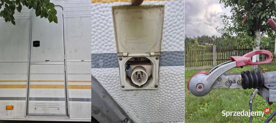 Przyczepa kempingowa Knaus Country 550m kemping Zielona Góra