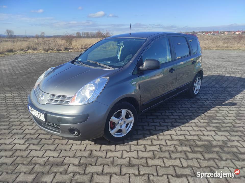 NINISSAN NOTE 14 BENZYNA 88 2006R klimatyzacja