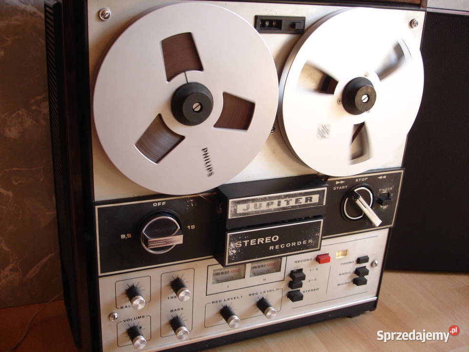 Magnetofon szpulowy JUPITER 202 STEREO Magnetofony lubuskie Zielona Góra