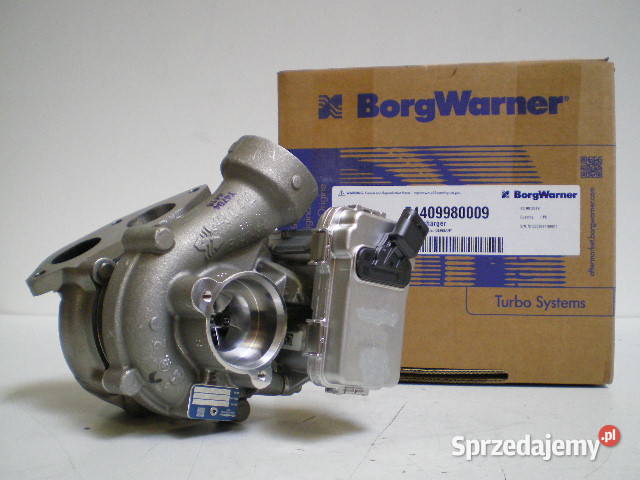 Nowa turbosprężarka BorgWarner KKK 54409980009 osobowe Siedlce