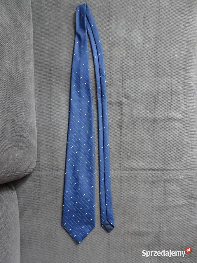 krawat granatowy Warszawa