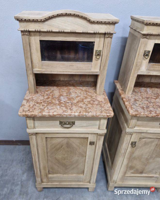 Unikatowe dębowe szafki nocne AntykiMarki