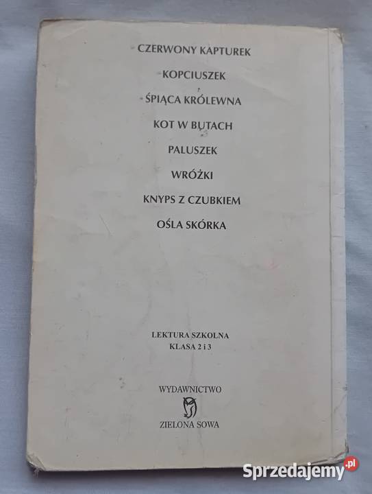 Charles Perrault Bajki Wyd Zielona Sowa 1998 r Koźminek