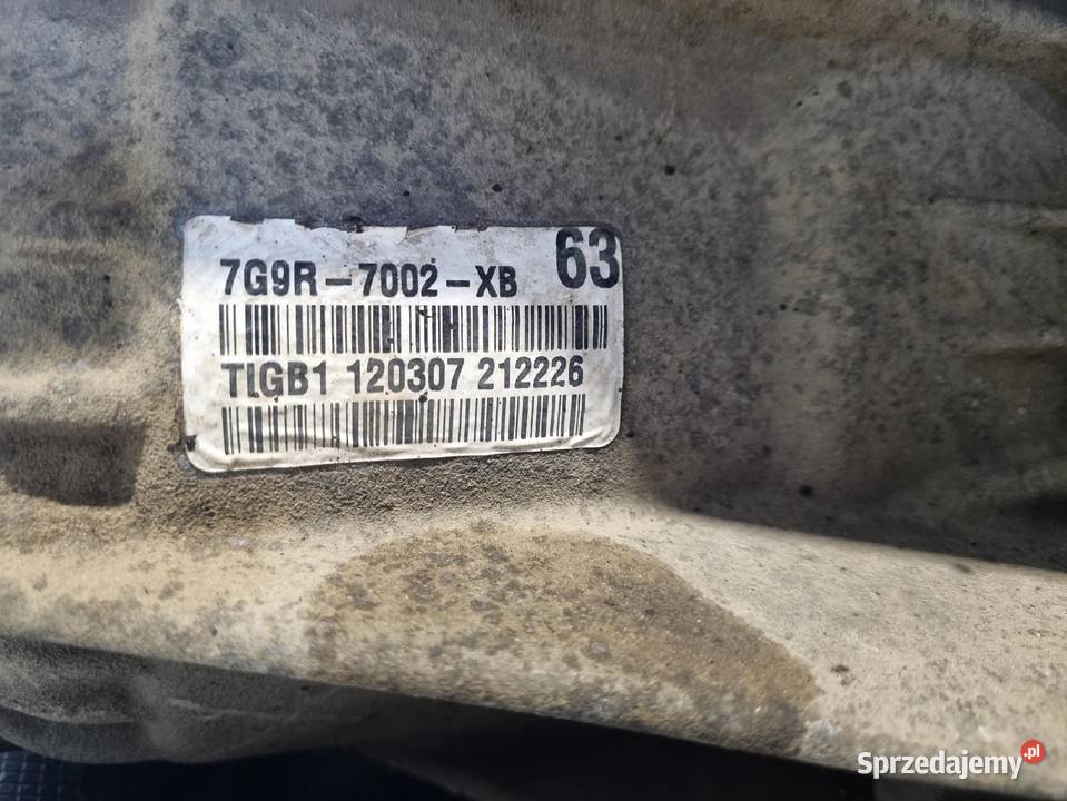 SKRZYNIA BIEGÓW Ford S 18 TDCI MANUALNA manual Chełm