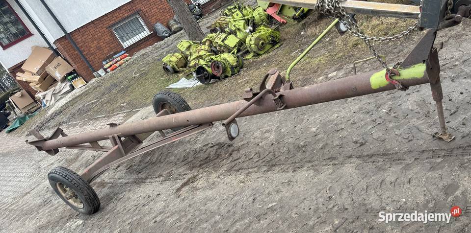 Heder 45m cięcia z wózkiem kombajn claas