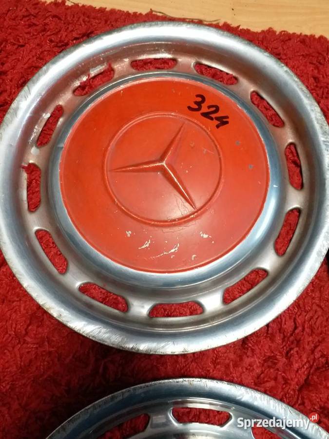 Kołpaki chrom Mercedes 123116126Oryginały 324