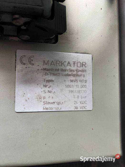 Znakowarka pneumatyczna Markator MVT MT0 Dom i Ogród Tuliszków