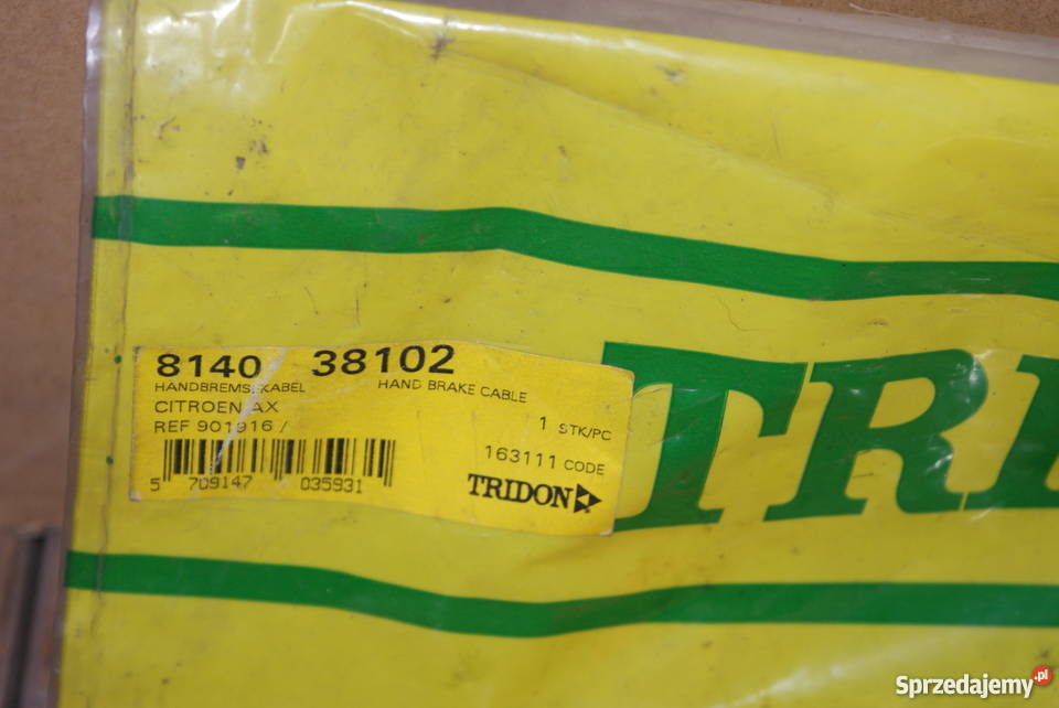 LI9NKA HAMULCA REĄCZNEGO CITROEN AX Motoryzacja Białobrzegi sprzedam