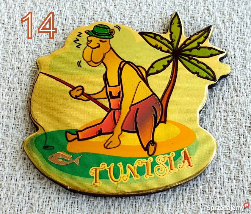 Magnes na lodówkę Tunezja Tunisia Pozostałe Kobyłka