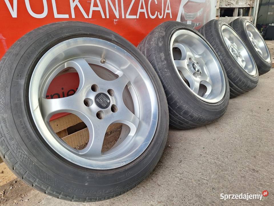 Alufelgi 5x100 16 Borbet T RANT ET30 9J Seat VW Choceń