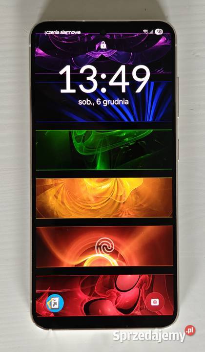 Samsung Galaxy S23 128GB kremowy zadbany etui Samsung