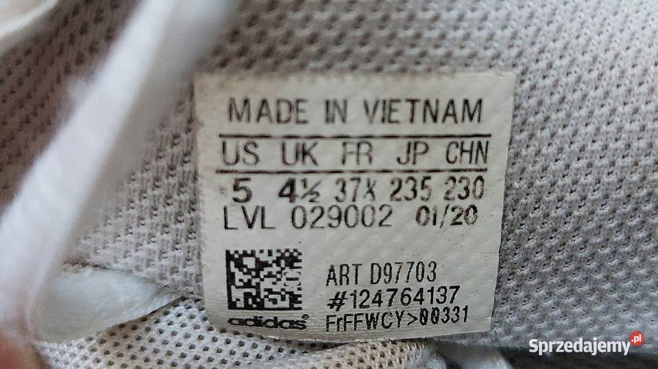 Adidas rozmiar 37 Sznurowadła Krosno