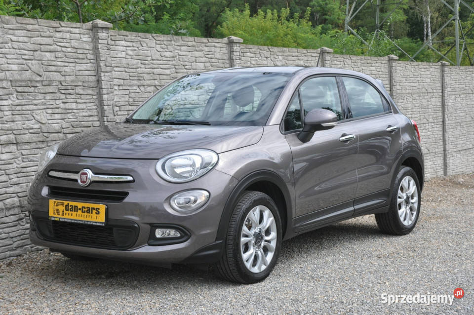 Fiat 500x 14T 140 automat Navi Półskóra Czujniki Dąbrowa Górnicza
