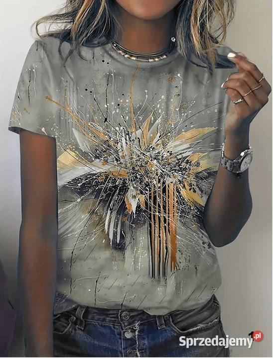 Nowe bluzki damskie modne wzory różne kolory Kraków