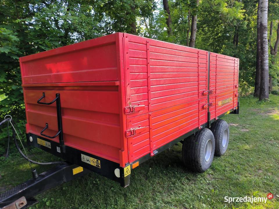Przyczepa Junkkari 90 9T 9000 nieuszkodzony Przyczepy rolnicze Korycin