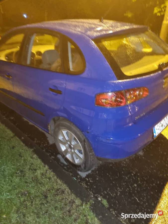Seat Ibiza 6L 19SDI 2004r niebieski Gliwice