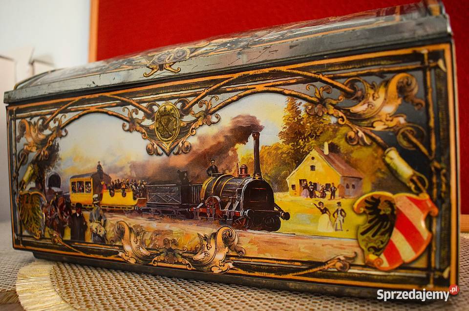 Metalowa puszka ozdobna z lat 80 90 tych sprzedam