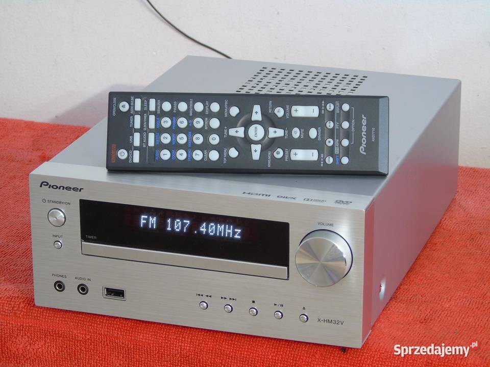 Amplituner Pioneer XHM32 pil USB BT AUX DOSTAWA Jasło sprzedam