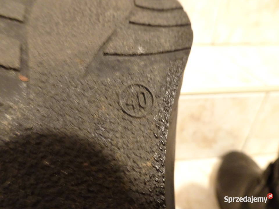 botki skórzane rozmiar 40 Warszawa