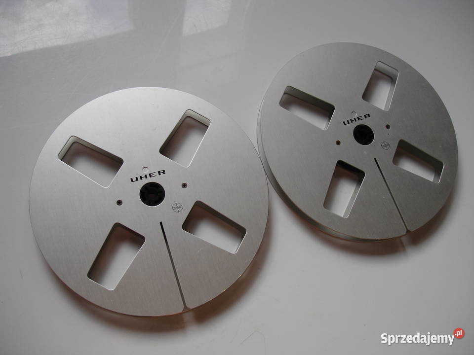 Szpula magnetofonowa ALU UHER 18 srebrna Zielona Góra sprzedam