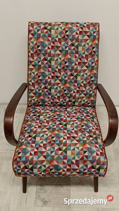 fotele PRL design lata 70te vintage Chierowski Radomsko