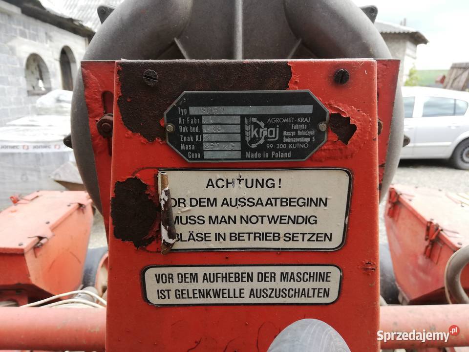 Siewnik do kukurydzy pneumatyczny aeromat becker Wolbrom sprzedam