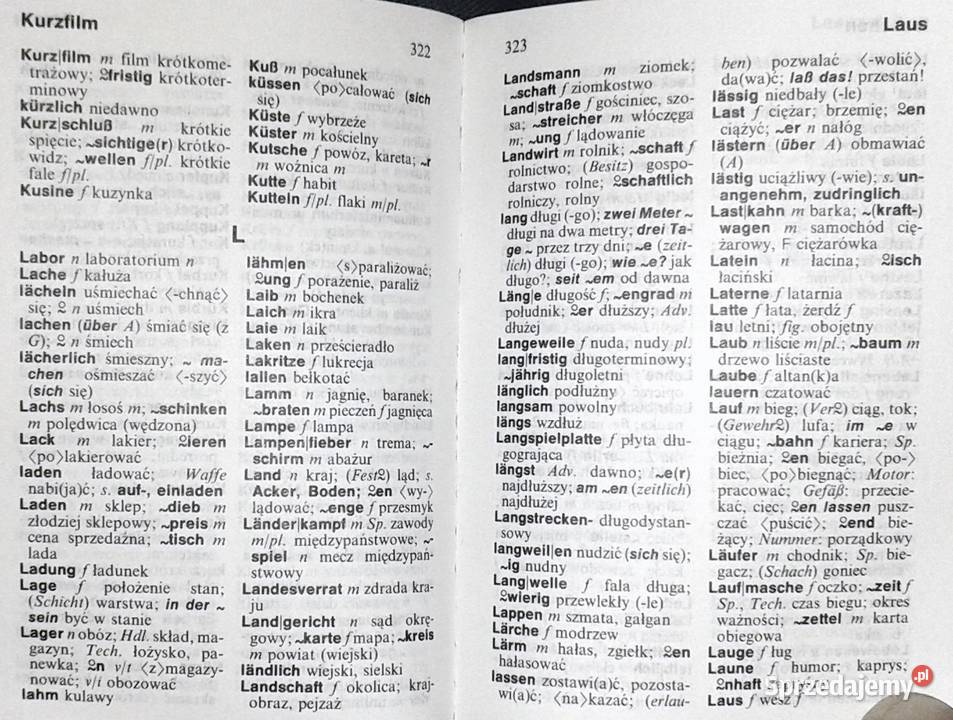 Langenscheidts UniversalWorterbuch Polnisch miękka lubelskie