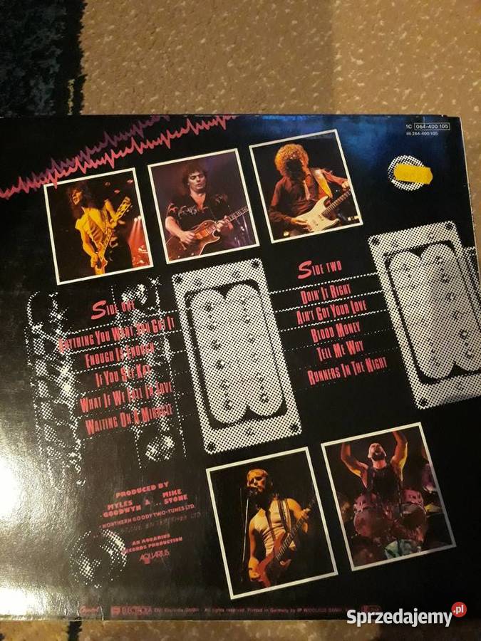Płyty Gallagher Santana Steepenwolf Alvin Lee Rzeszów