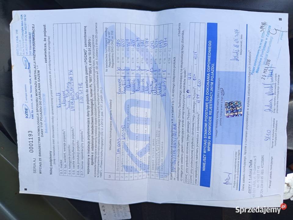 Butla gaz Sprawna 55 litrów Jeszcze z 2 tygodnie łódzkie Zgierz sprzedam
