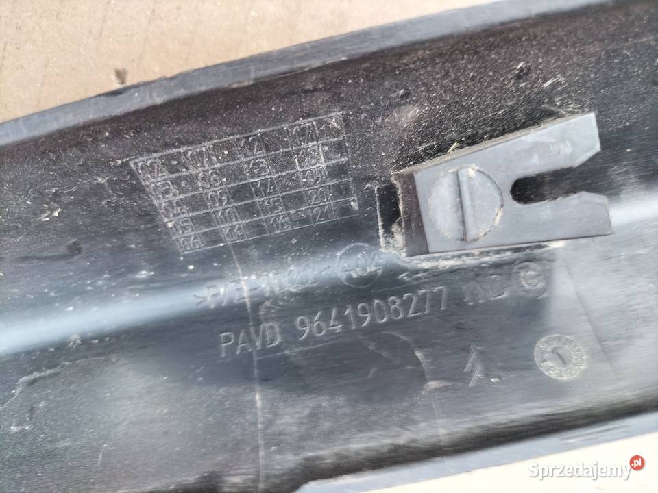 CITROEN C3 LISTWA DRZWI PRAWY PRZÓD 9641908277 Kamień-Kolonia sprzedam