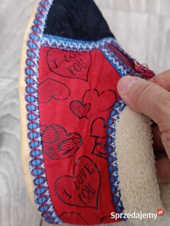 kapcie dziewczęce rozmiar 19 20 długość wkładki dziewczynka wielkopolskie