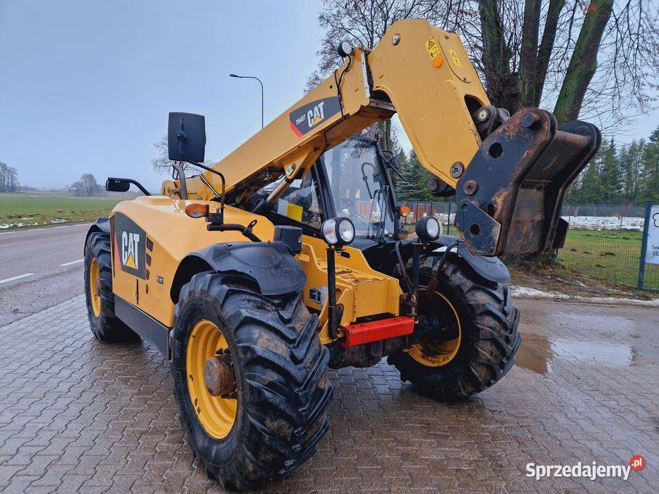 CAT TH 407 Caterpillar Perkins 2011r stan Waga Dobrzyniewo Duże