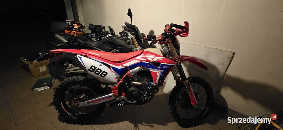 HONDA CRF 250 RED MOTO Motoryzacja Kalwaria Zebrzydowska