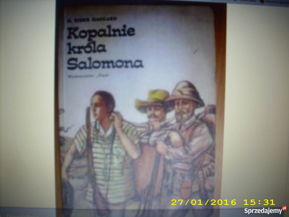 KOPALNIE KRÓLA SALOMONA H RIDER HAGGARD FA przygodowe Goleniów